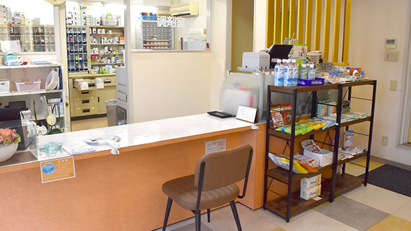 じんせい薬局　御所店の受付/カウンター