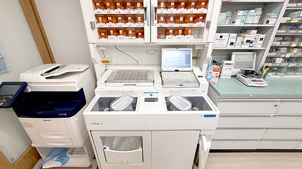 ゆう薬局の調剤器具
