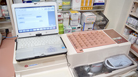 ヤブザキ信栄堂薬局の調剤器具