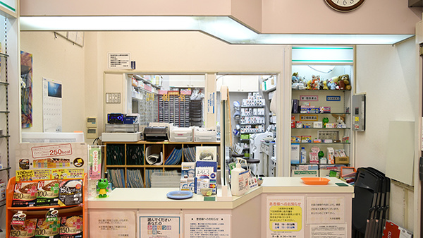 大手前薬局　谷町店の受付/カウンター
