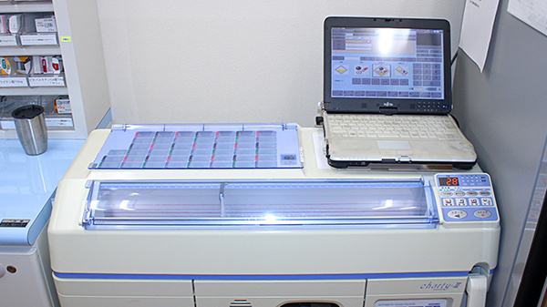 コーセー薬局臼井店の調剤器具