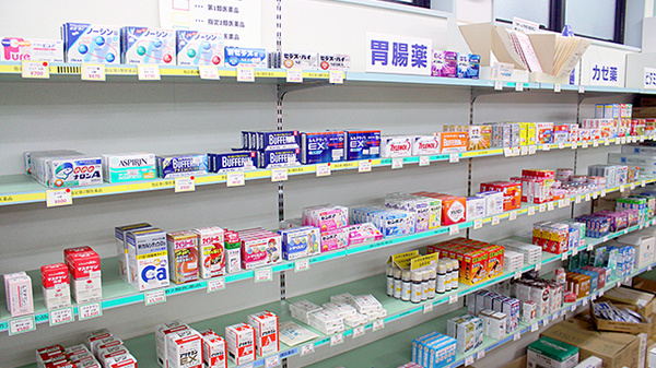 塩田上原薬局の一般医薬品