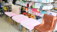 カヤシマ薬局　駅前店の待合スペース