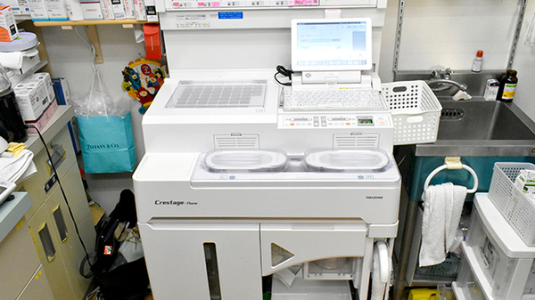 ゆうなみ薬局の調剤器具