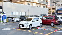 プリズム薬局の駐車場