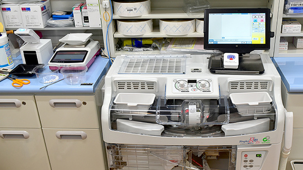 新生堂薬局　益城惣領店の調剤器具