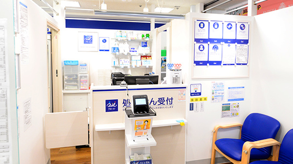 クオール薬局ビックカメラ札幌店の受付/カウンター