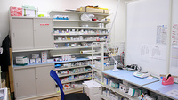 モリキ小布施薬局の調剤室
