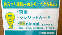 杏林堂薬局　鷲津店のクレジットカード対応