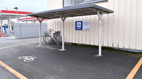 ユタカ薬局　安曇川の駐輪場