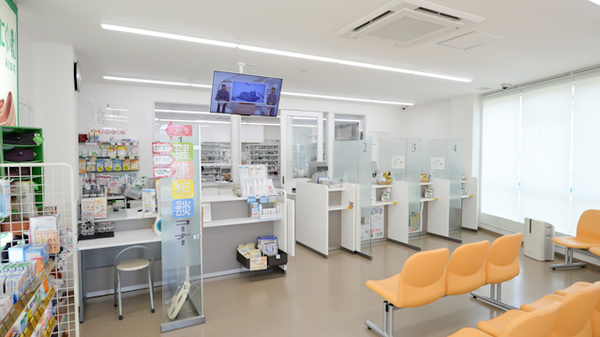 そうごう薬局 野方店の受付/カウンター