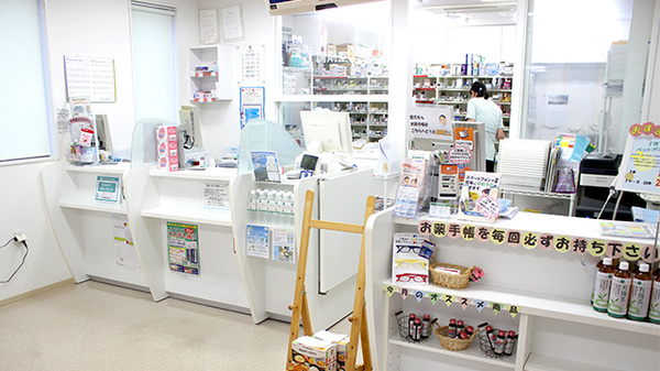 そうごう薬局 金池店の受付/カウンター
