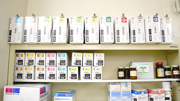 あおば薬局内田橋店の漢方薬