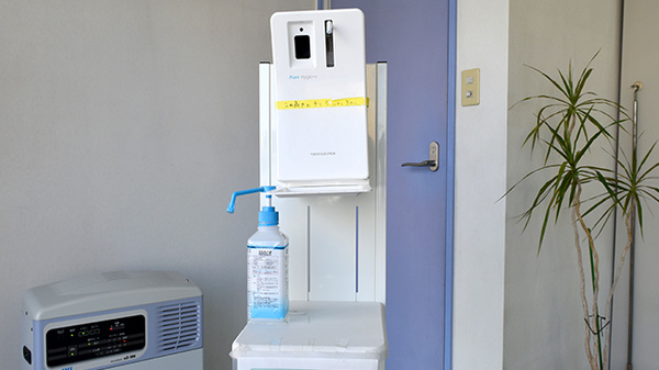 アポロ薬局六ツ美店の感染予防対策