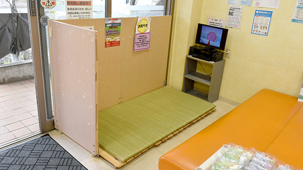 コーヨー調剤薬局扶桑店のキッズ用設備