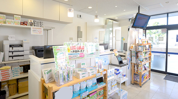 クオール薬局志賀店の受付/カウンター