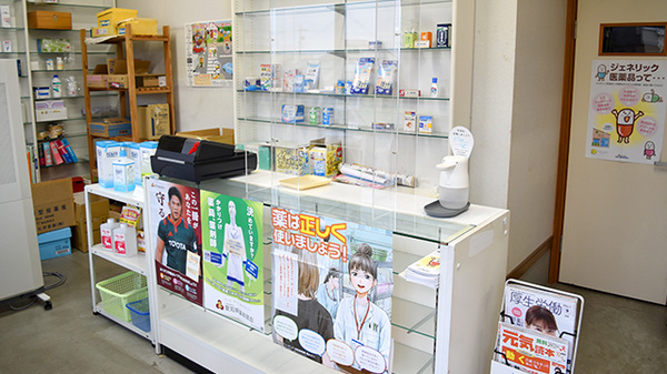 ノガキ薬局の受付/カウンター