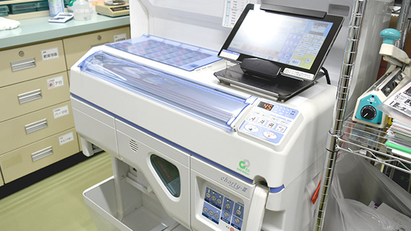 はぐろ薬局大口店の調剤器具