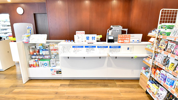 ファーマライズ薬局 名古屋店の受付/カウンター