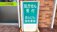 ほんじん調剤薬局の看板