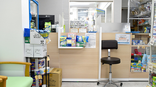 刈谷みさき薬局の受付/カウンター