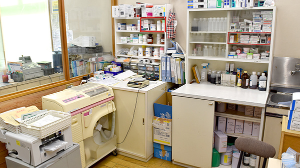 ミドリ薬局 北店の調剤室