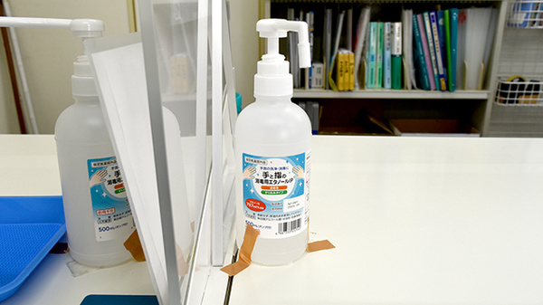 まちほけ薬局　名鉄東大手駅店の感染予防対策