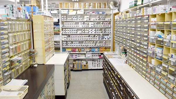 有限会社草楽ゆたか調剤薬局の調剤室