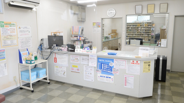 ワタリ調剤薬局常滑店の受付/カウンター