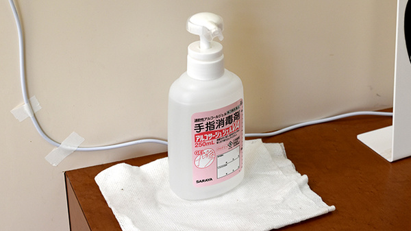 ヤシロファーマシー小垣江店の感染予防対策