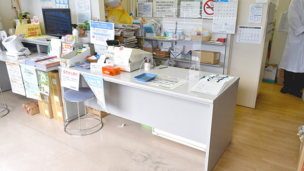 桜木調剤薬局の受付/カウンター