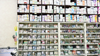 プライム調剤薬局 久方店の薬棚