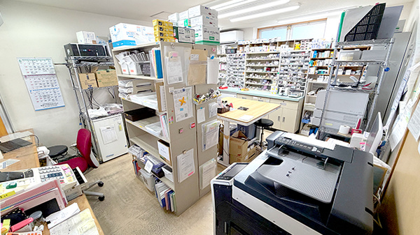 えばら薬局の調剤室