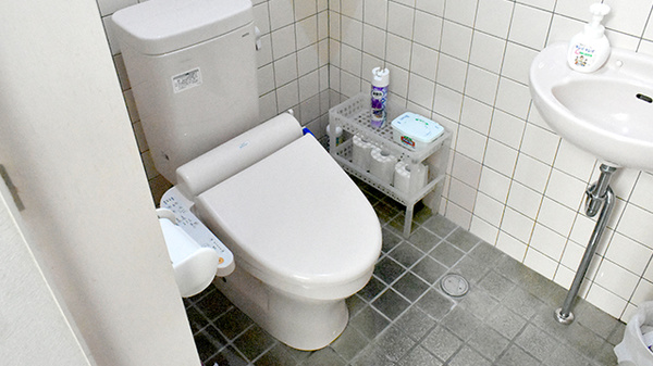 そがめ薬局大町店のお手洗い