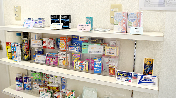 ティーズ薬局福音寺店の一般医薬品