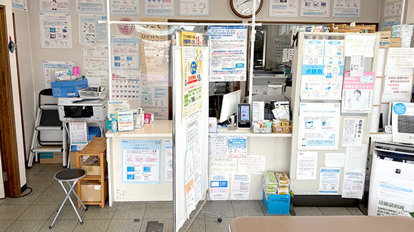 矢野調剤薬局の受付/カウンター