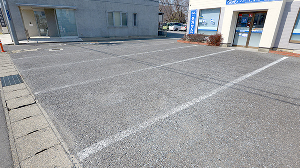 クオール薬局おおだいら店の駐車場