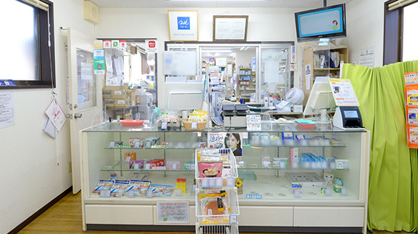 ＳＦＣ薬局かみみと店の受付/カウンター