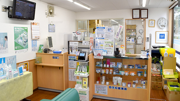 クオール薬局勝田本町店の受付/カウンター