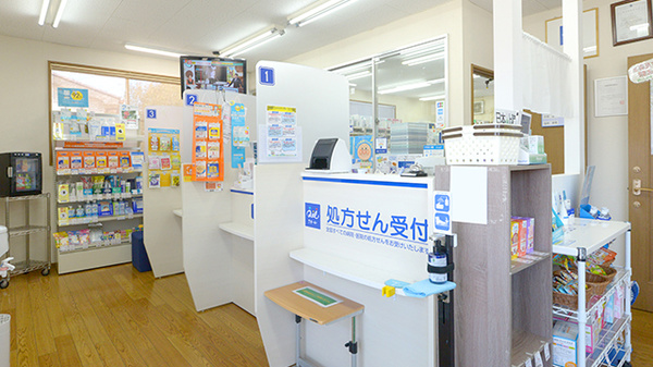 クオール薬局　水戸百合が丘店の受付/カウンター
