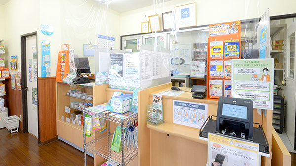 クオール薬局日立南店の受付/カウンター
