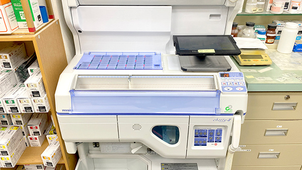 アクア薬局けやき台店の調剤器具