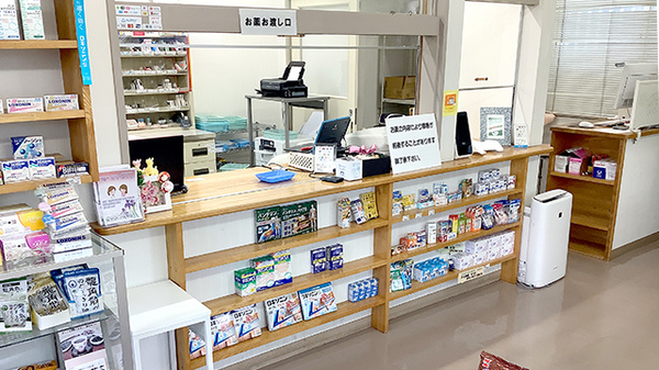こころ調剤薬局 宮中店の受付/カウンター