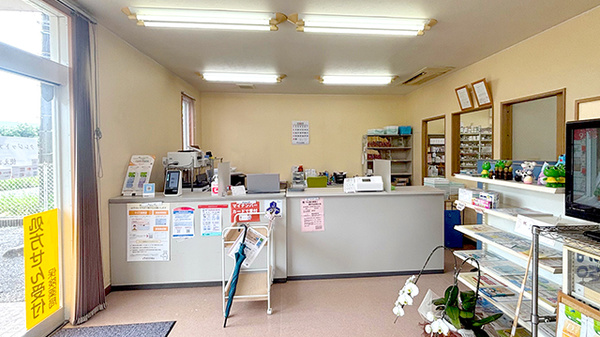おがわ薬局の受付/カウンター