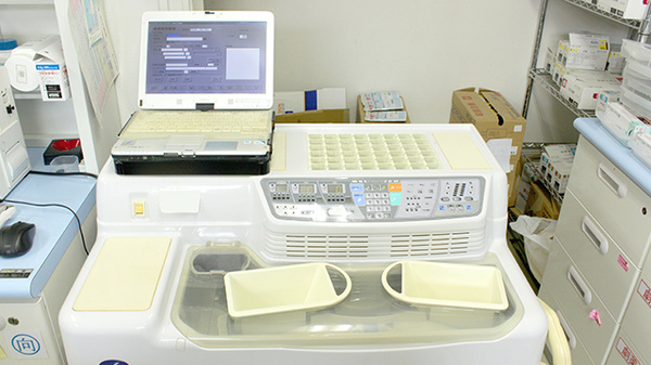 おりーぶ薬局の調剤器具