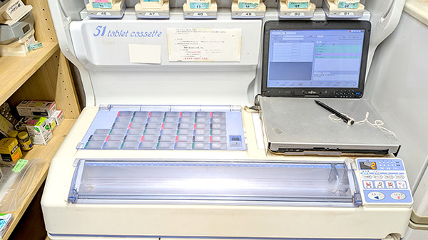 こうのす薬局の調剤器具