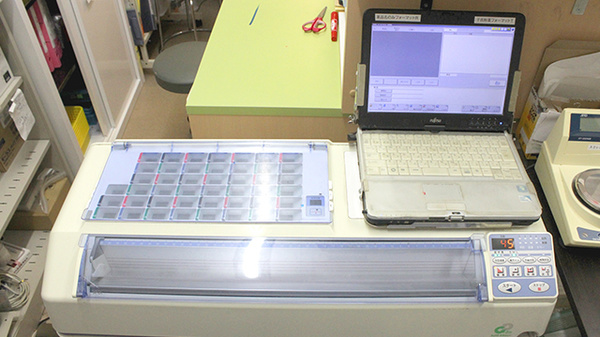 スミレ薬局の調剤器具