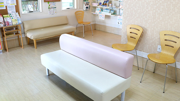 みずきの薬局の待合スペース