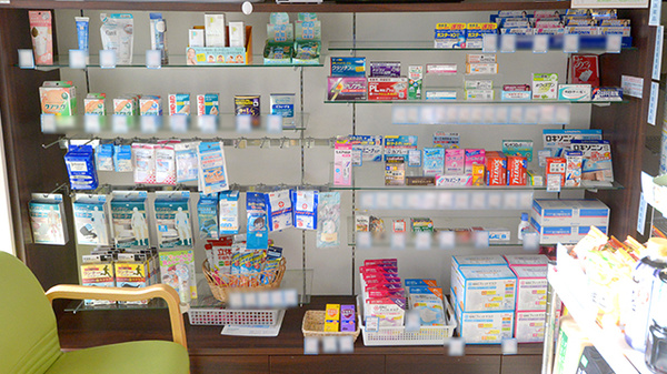 クオール薬局土浦店の一般医薬品