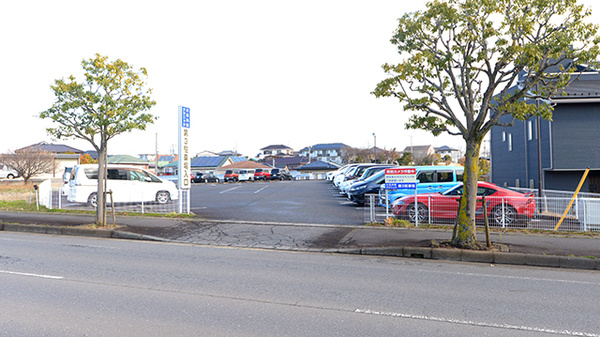 クオール薬局土浦店の駐車場